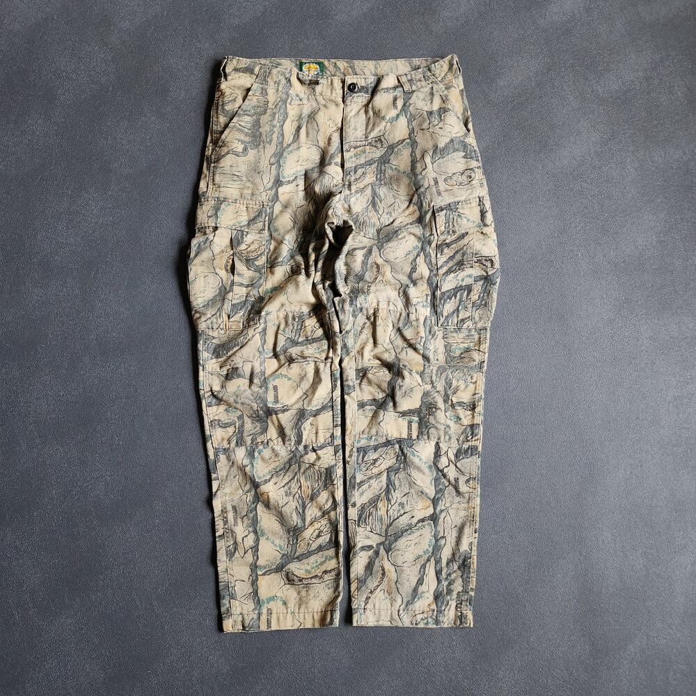 Vintage Cabela's Realtree Camouflage Cargo Pants 38x32